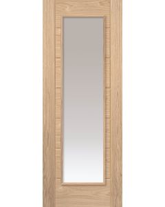 Palomino Unfinished Oak Glazed Internal Door