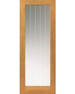 Thames 1 Light Prefinished Oak Internal Door