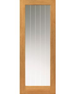 Thames 1 Light Prefinished Oak Internal Door