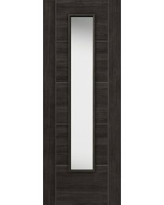 Tigris Cinza Glazed Dark Grey Laminate Internal Door