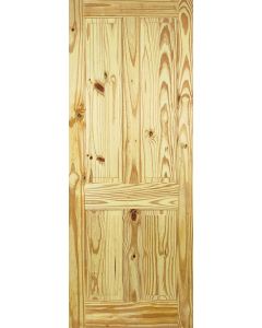Knotty Pine 4 Panel Internal Door