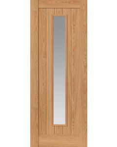 Hudson Oak Glazed Laminate Internal Door