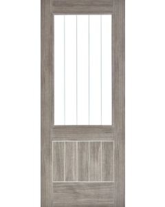 Mexicano Light Grey Laminated Glazed Internal Door