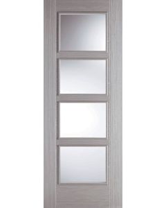 Vancouver Light Grey 4L Glazed Internal Door