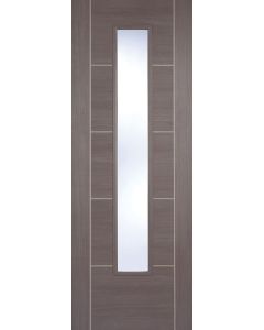 Vancouver Medium Grey Glazed Laminate Door