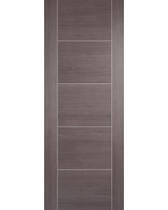 Vancouver Medium Grey Laminated FD30 Fire Door