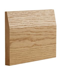 Oak Veneer Half Splayed Skirting Boards