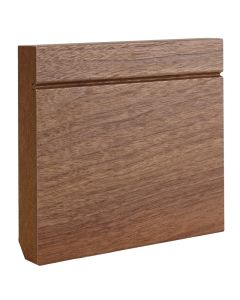 Walnut Veneer Shaker Skirting Boards