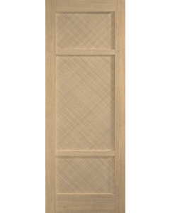 Alvin Prefinished Internal Oak 3 Panel Door