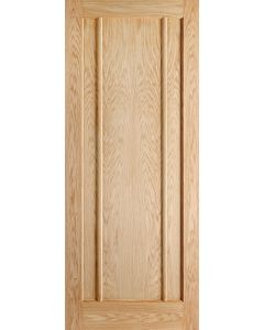 OAK LINCOLN PRE-FINISHED DOOR NO  DOOR HARDWARE