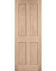 London Flat 4P Prefinished Oak Internal Door