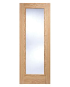 Vancouver Prefinished Oak Pattern 10 Glazed FD30 Fire Door