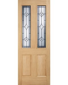 Adoorable Oak Salisbury Glazed Veneer External Door