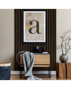 JB Kind Walnut Laminate Acoustic Wall Panel Feature wall