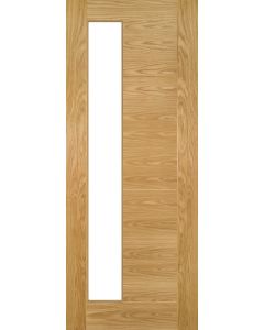 Seville Prefinished Oak 1SL Glazed FSC Door