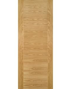 Seville Prefinished Oak Internal Door Front facing