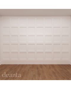 Deanta White Primed Shaker Wall Panelling 