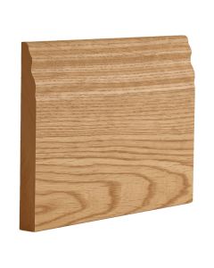 Oak Veneer Traditional Profile Skirting Board