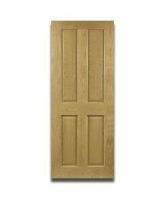 Bury Four Panel Prefinished Oak Door Pack