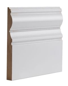 White Primed Victoriana Skirting Boards