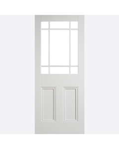 Downham Unglazed 9 Light Internal Primed White Door