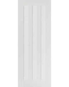 Idaho 3 Panel White Primed Door