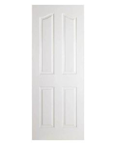 Textured Mayfair White Moulded Internal Door