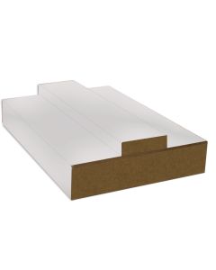 White Primed internal door lining set