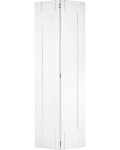 Shaker White Primed Bi-Fold Door