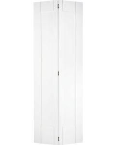 Shaker White Primed Bi-Fold Door