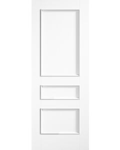 Toledo 3 Panel White Primed Internal Door