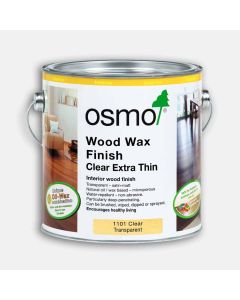 Osmo Wood Wax Finish Extra Thin - Clear Satin