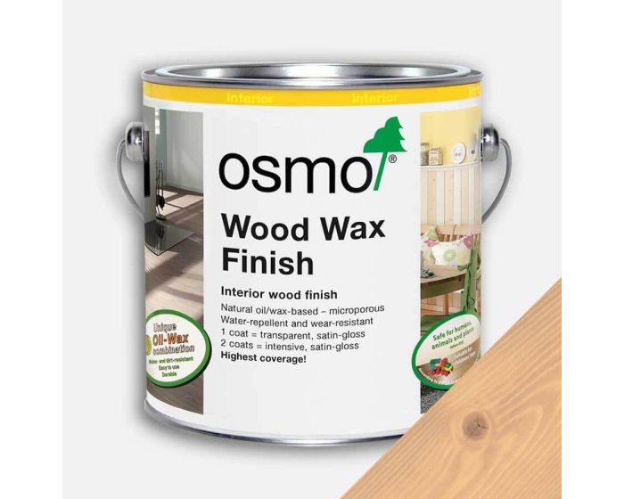 Osmo Wood Wax Finish - Light Steamed Beech