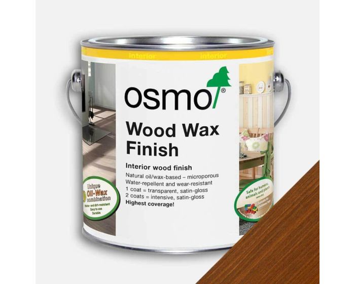 Osmo Wood Wax Finish - Cognac