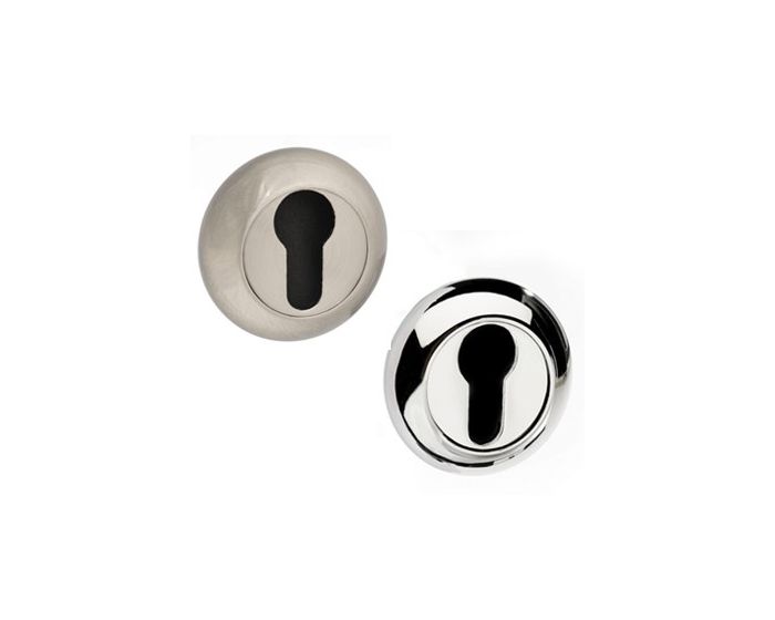 Euro Escutcheon Pair On Round "C" Rose