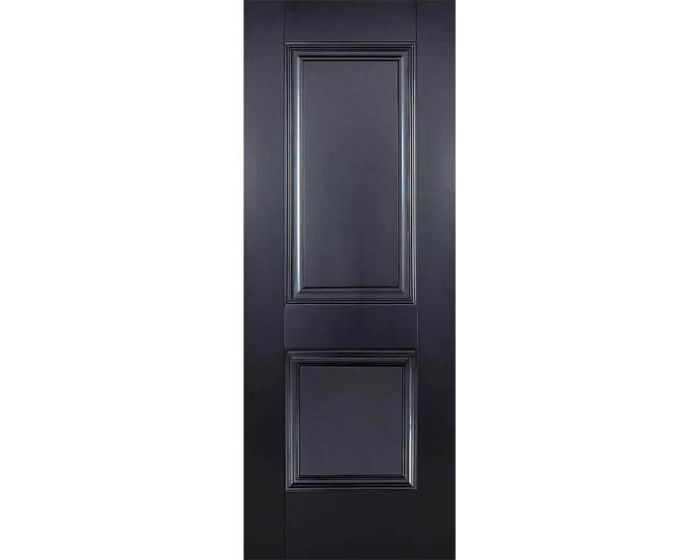 Arnhem Black Primed 2 Panel Internal Door