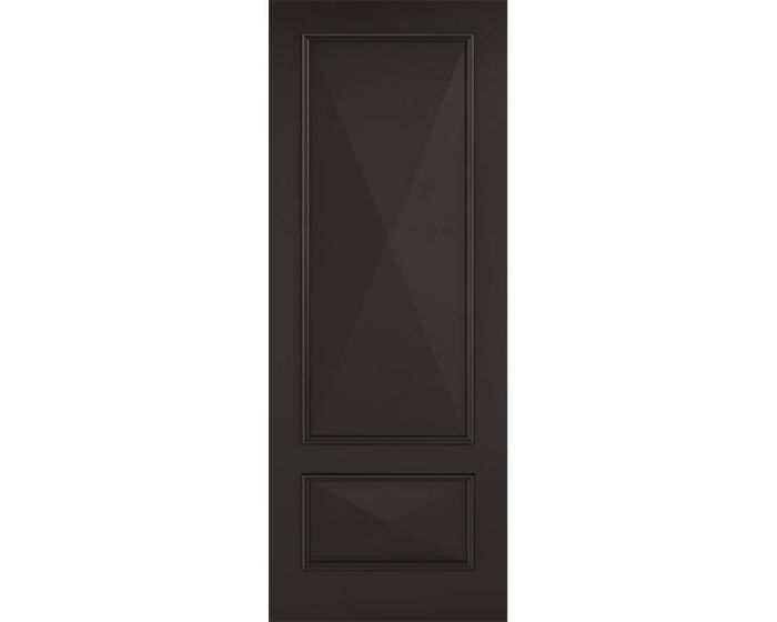 Knightsbridge Black Primed Internal Door