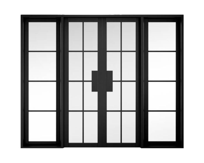 Malvern Black W8 Prefinished Room Divider