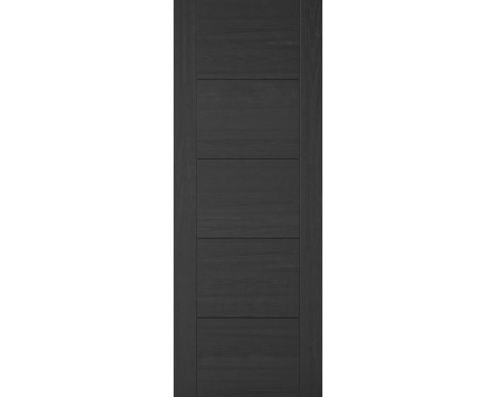 Vancouver Pre-Finished Charcoal Black Fire Door