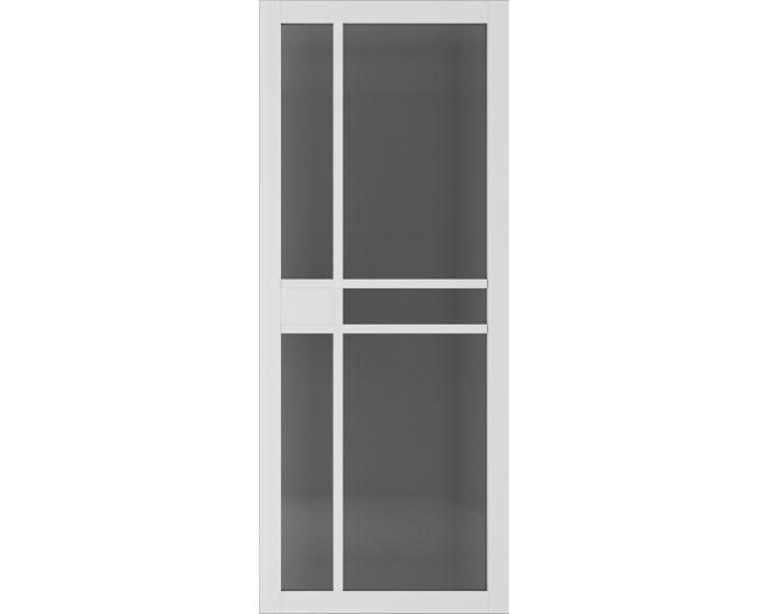 Dalston White Primed Tinted Glazed Internal Door