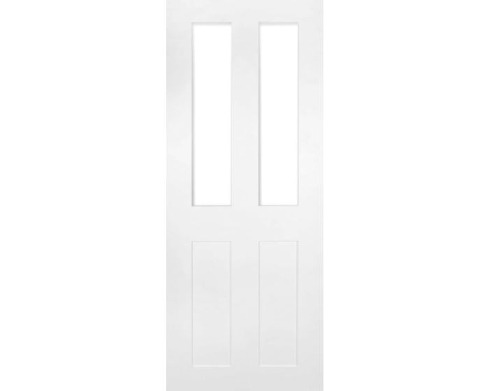 Eton Internal Engineered Primed White Glazed Door