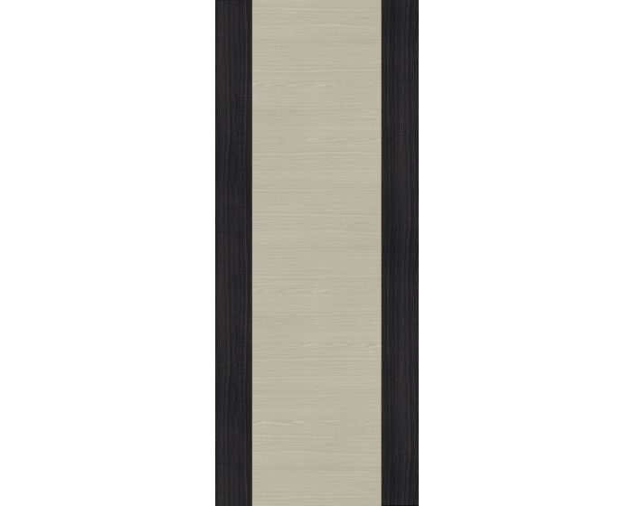 Light Grey Flush Dark Grey Edges Prefinished Internal FD30 Fire Door