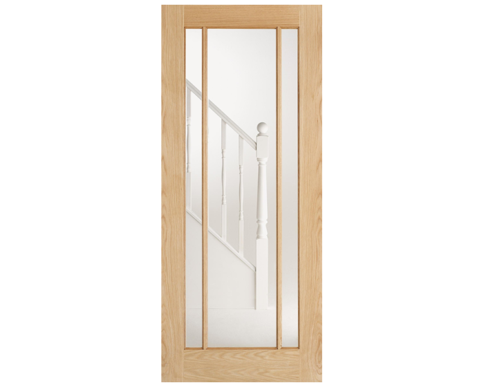 Lincoln Glazed Oak French Door