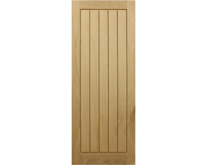 Mexicano Modern Veneer Oak Door