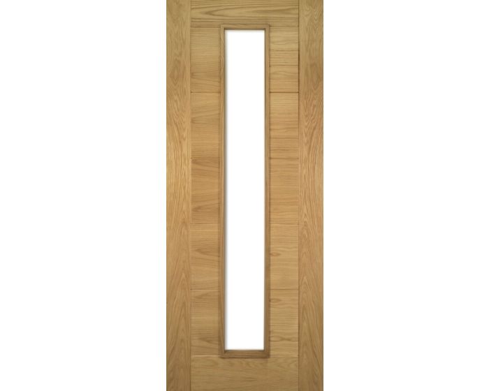 Seville Prefinished Oak Glazed Internal Door