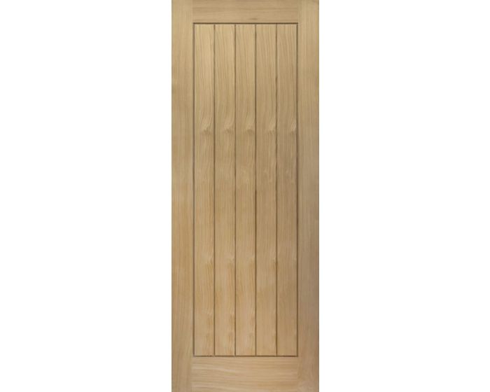 Mexicano Modern Veneer Oak Door