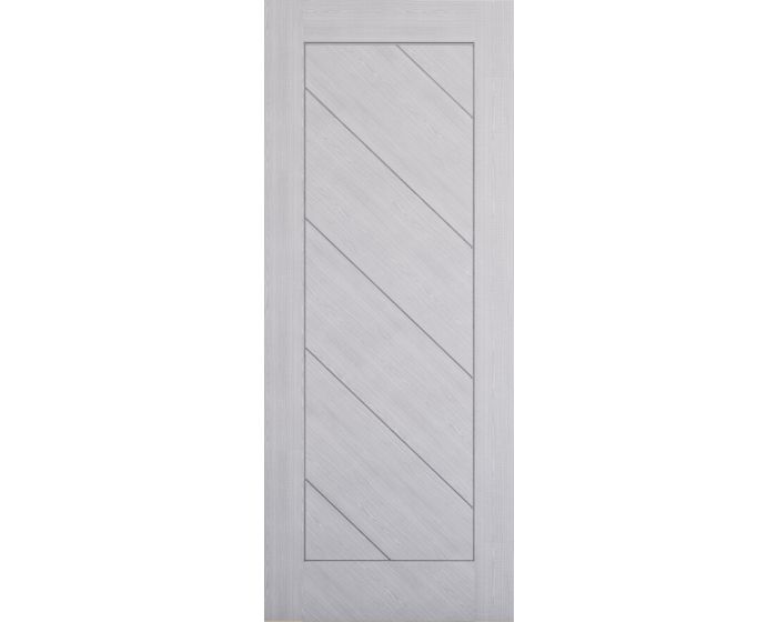 Torino Prefinished Light Grey Ash Door