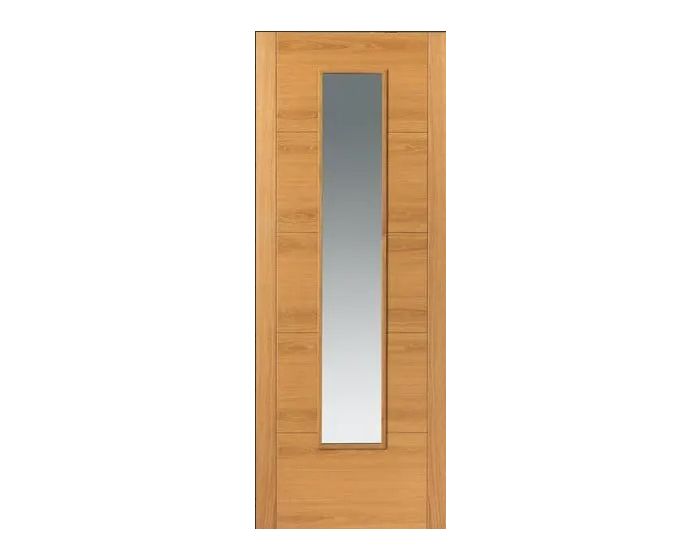 Emral Prefinished Oak Glazed Internal Door