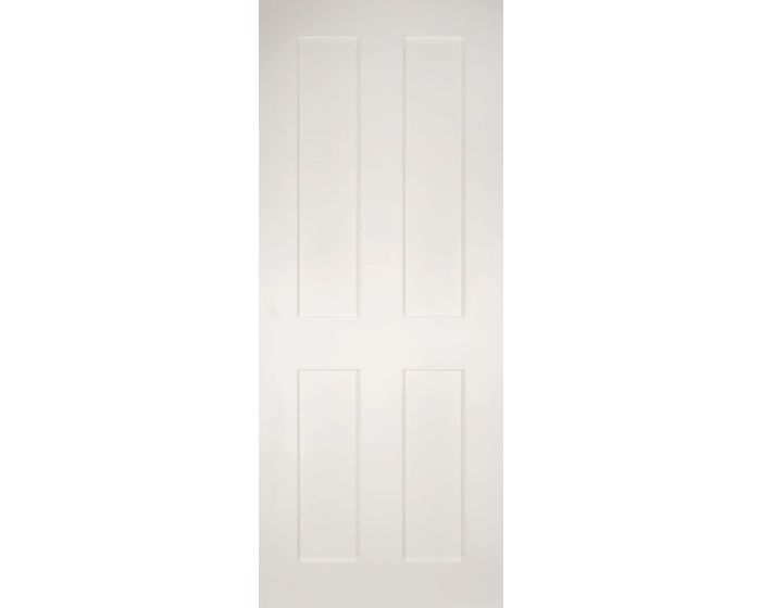 Bespoke Eton 4 Flat Panel White Primed Door
