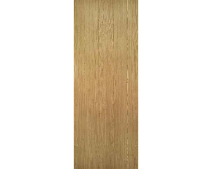 PAS 24 Galway Vertical Panel Oak Door Set